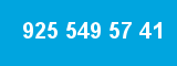 925 549 57 41 925 549 57 41